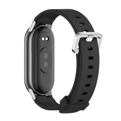 Силиконова каишка за Xiaomi Smart Band 8 / 9 / 10 / NFC от Tech-Protect Iconband Classic - Black
