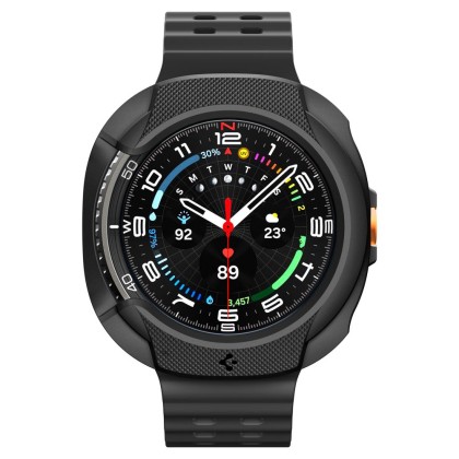 Удароустойчив калъф за Samsung Galaxy Watch 8 Classic (46mm) от Spigen Liquid Air - Matte Black