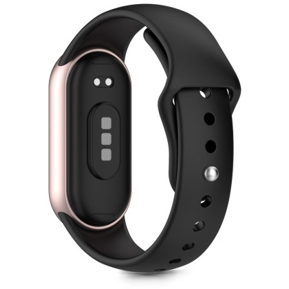 Силиконова каишка за Xiaomi Smart Band 8 / 9 / 10 / NFC от Tech-Protect Iconband Pure - Black
