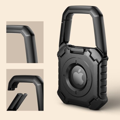 TECH-PROTECT KEVLAR APPLE AIRTAG 1 / 2  BLACK