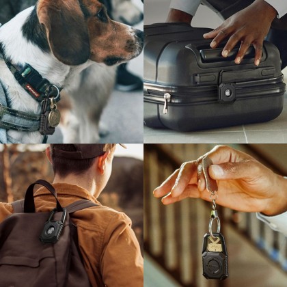 TECH-PROTECT KEVLAR APPLE AIRTAG 1 / 2  BLACK