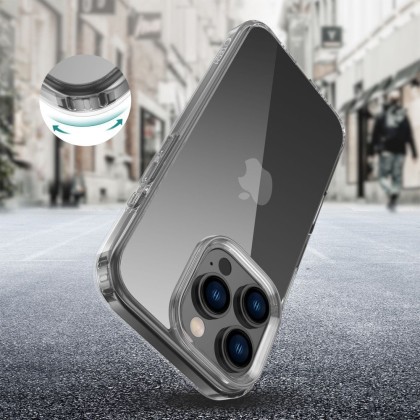 Хибриден кейс за Xiaomi Poco F7 5G от Tech-Protect Flexair Hybrid - Clear