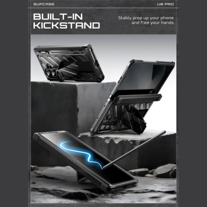 360 градусов калъф за Samsung Galaxy Z Fold 7 от Supcase Unicorn Beetle Pro - Black