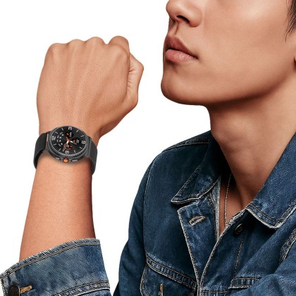 Стоманена верижка за часовник Samsung Galaxy Watch 8 (40/44mm) / 8 Classic (46mm) от Tech-Protect MilaneseBand - Black