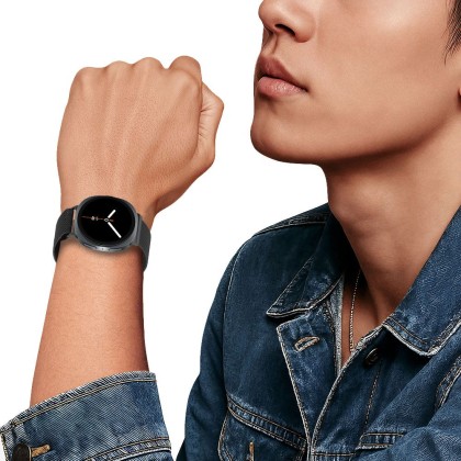 Стоманена верижка за часовник Samsung Galaxy Watch 8 (40/44mm) / 8 Classic (46mm) от Tech-Protect MilaneseBand - Black