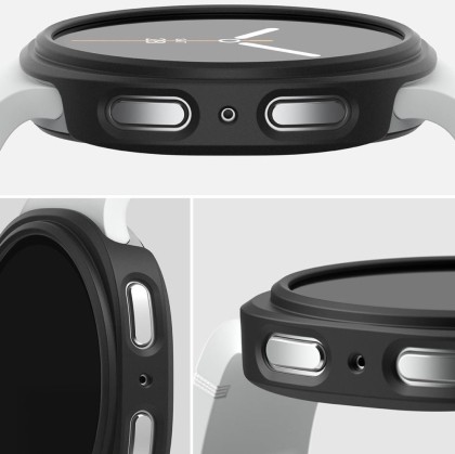 RINGKE SLIM 2-PACK GALAXY WATCH 8 (44 MM) CLEAR & MATTE BLACK