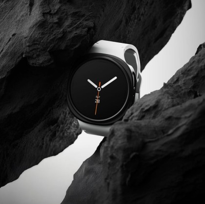 RINGKE SLIM 2-PACK GALAXY WATCH 8 (44 MM) CLEAR & MATTE BLACK