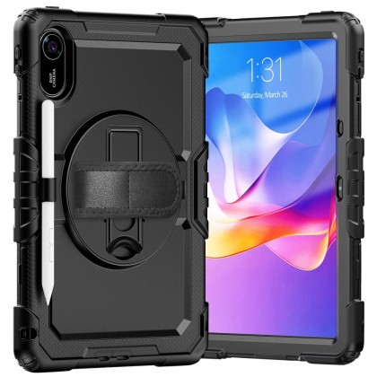 360 градусов калъф за таблет Xiaomi Redmi Pad 2 11.0" от Tech-Protect Solid - Black