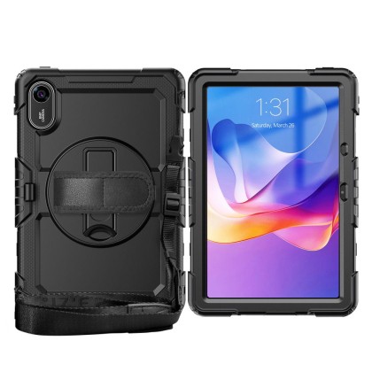 360 градусов калъф за таблет Xiaomi Redmi Pad 2 11.0" от Tech-Protect Solid - Black