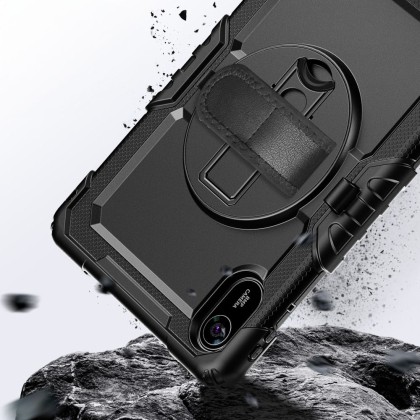 360 градусов калъф за таблет Xiaomi Redmi Pad 2 11.0" от Tech-Protect Solid - Black