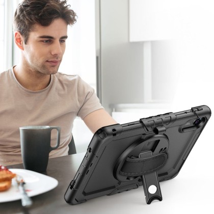 360 градусов калъф за таблет Xiaomi Redmi Pad 2 11.0" от Tech-Protect Solid - Black