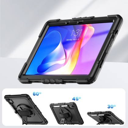 360 градусов калъф за таблет Xiaomi Redmi Pad 2 11.0" от Tech-Protect Solid - Black