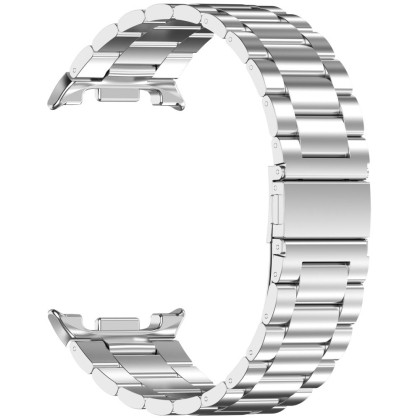 Стоманена верижка за Samsung Galaxy Watch 8 (40/44mm) / 8 Classic (46mm) от Tech-Protect Stainless - Silver