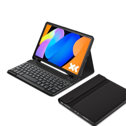 Калъф с блутут клавиатура за Lenovo Idea Tab 11.0 TB-336 от Tech-Protect SC Pen - Black