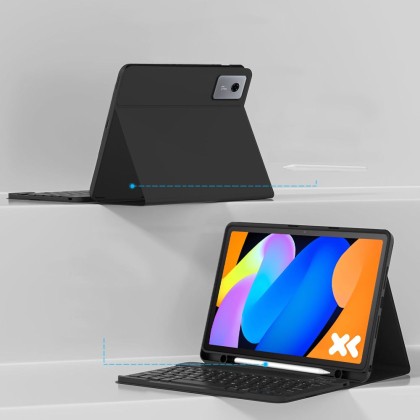 Калъф с блутут клавиатура за Lenovo Idea Tab 11.0 TB-336 от Tech-Protect SC Pen - Black