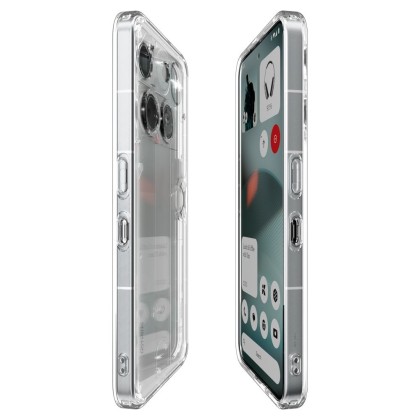 Удароустойчив кейс за Nothing Phone 3 от Spigen Ultra Hybrid - Crystal Clear