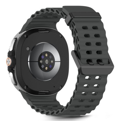 Силиконова каишка за Samsung Galaxy Watch 8 (40/44mm) / 8 Classic (46mm) от Tech-Protect IconBand Pro - Black