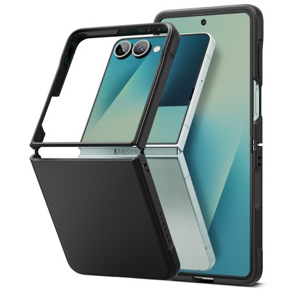 Удароустойчив кейс с MagSafe за Samsung Galaxy Z Flip 7 от Ringke Onyx Magnetic - Black