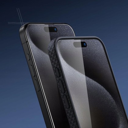 SZKŁO HARTOWANE TECH-PROTECT GLASS FIT+ 2-PACK IPHONE 17 AIR CLEAR