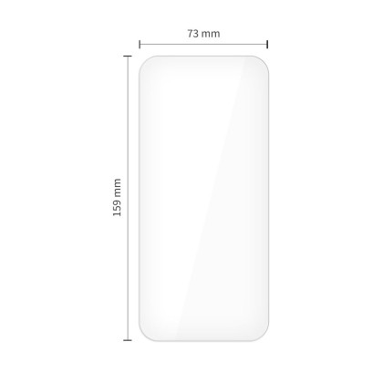 2 x Стъклен протектор за дисплей на iPhone 16 Pro Max / 17 Pro Max / 18 Pro Max от Tech-Protect Glass Fit+ - Clear