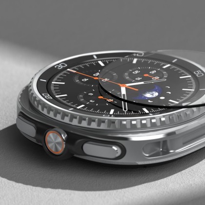 SZKŁO HARTOWANE RINGKE TEMPERED GLASS PRO 2-PACK GALAXY WATCH 8 CLASSIC (46 MM) CLEAR