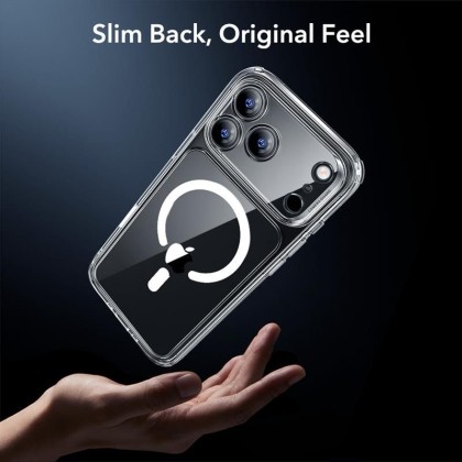 ESR CLASSIC HYBRID MAGSAFE & TEMPERED GLASS IPHONE 17 PRO CLEAR
