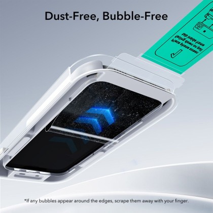 SZKŁO HARTOWANE ESR ULTRAFIT TEMPERED GLASS 2-PACK IPHONE 17 PRO MAX CLEAR