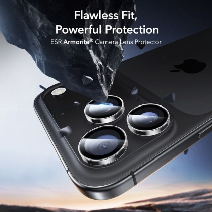 OSŁONA NA APARAT ESR ARMORITE CAMERA PROTECTOR IPHONE 14 PRO / PRO MAX / 15 PRO / PRO MAX / 16 PRO / PRO MAX / 17 PRO / PRO MAX CLEAR