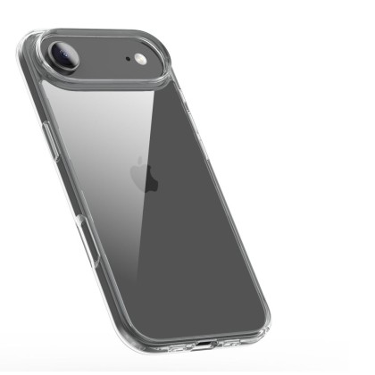 Хибриден кейс за iPhone 17 Air от Tech-Protect Flexair Hybrid - Clear