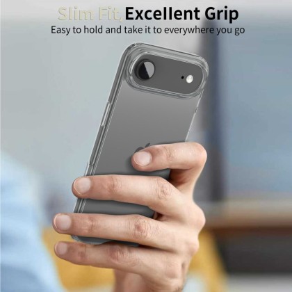 Хибриден кейс за iPhone 17 Air от Tech-Protect Flexair Hybrid - Clear