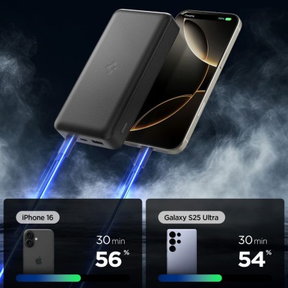 SPIGEN EA3020 POWER BANK 20000MAH 30W BLACK
