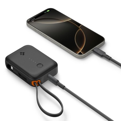 SPIGEN ESSENTAIL EA3010BT POWER BANK 10000MAH 30W BLACK