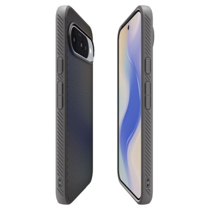 Удароустойчив кейс с MagSafe за Google Pixel 10 / 10 Pro от Spkigen Liquid Air - Marble Grey
