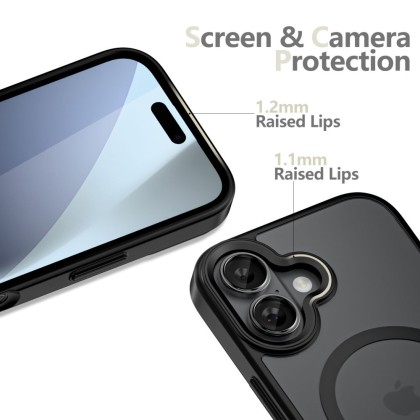 TECH-PROTECT MAGMAT XT 4-SET MAGSAFE IPHONE 17 MATTE BLACK