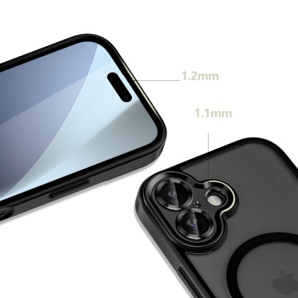 TECH-PROTECT MAGCAM MAGSAFE IPHONE 17 MATTE BLACK