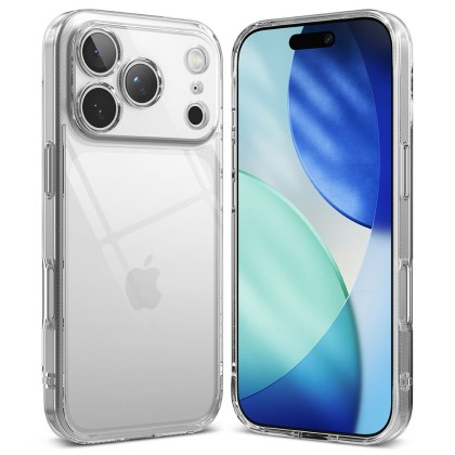 Удароустойчив твърд кейс за iPhone 17 Pro Max от Ringke Fusion - Clear