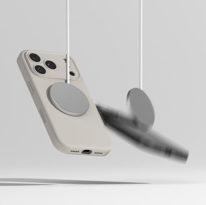Силиконов кейс с MagSafe за iPhone 17 Pro Max от Ringke Silicone Magnetic - Stone