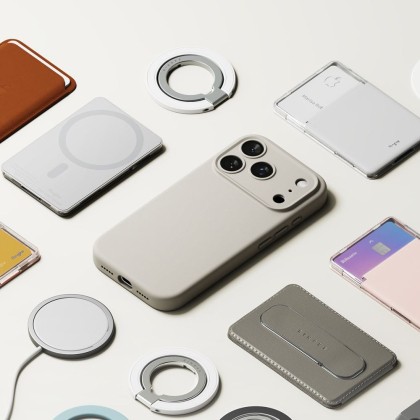 Силиконов кейс с MagSafe за iPhone 17 Pro Max от Ringke Silicone Magnetic - Stone