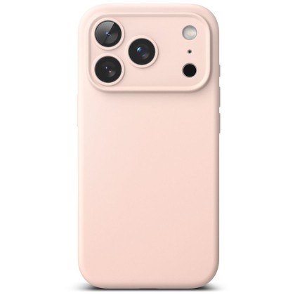RINGKE SILICONE MAGNETIC MAGSAFE IPHONE 17 PRO MAX PINK SAND