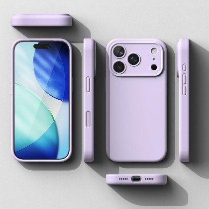 Силиконов кейс с MagSafe за iPhone 17 Pro Max от Ringke Silicone Magnetic - Light Purple