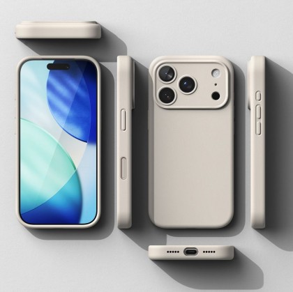 Силиконов кейс с MagSafe за iPhone 17 Pro от Ringke Silicone Magnetic - Stone