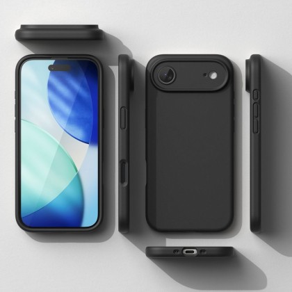 Силиконов кейс с MagSafe за iPhone 17 Air от Ringke Silicone Magnetic - Black