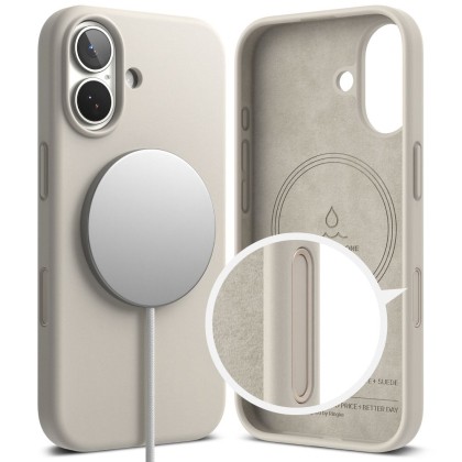 RINGKE SILICONE MAGNETIC MAGSAFE IPHONE 17 STONE