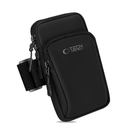 TECH-PROTECT M7 UNIVERSAL SPORT ARMBAND BLACK/BLACK
