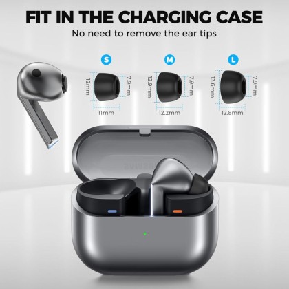 TECH-PROTECT EAR TIPS 3-PACK SAMSUNG GALAXY BUDS 3 PRO GREY