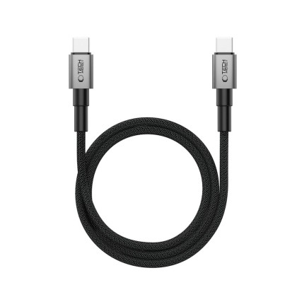 TECH-PROTECT ULTRABOOST DNA MAGTWIST TYPE-C CABLE PD 100W / 5A 100CM IRON GREY