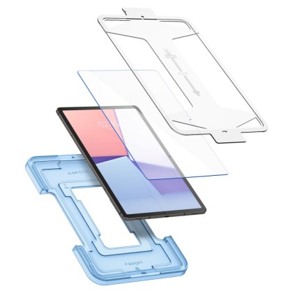 SZKŁO HARTOWANE SPIGEN GLAS.TR ”EZ FIT” GALAXY TAB S9 11.0 / S9 FE / S10 FE / S10 LITE 10.9 X710 / X716B / X510 / X516B / X520 / X526 / X400 / X406 CLEAR