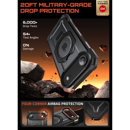 SUPCASE UB GRIP MAG MAGSAFE IPHONE AIR BLACK