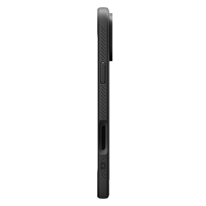 Удароустойчив кейс с MagSafe за iPhone 17 Pro Max от Spigen Rugged Armor Mag - Matte Black