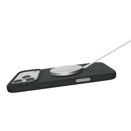 SPIGEN SILICONE FIT MAG MAGSAFE IPHONE 17 PRO MAX ABYSS GREEN